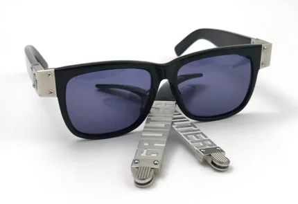 Jean Paul Gaultier 56 8002 Negro Templos intercambiables Artículo de colección 1990 Japón